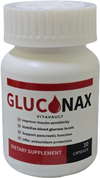 Gluconax blood sugar support supplement